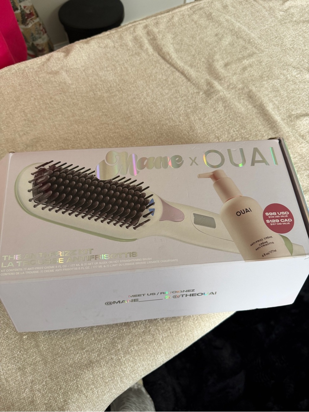 Mane x OUAI Anti-Frizz Kit – Great Condition